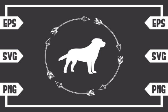 Arrows Circle and Dog