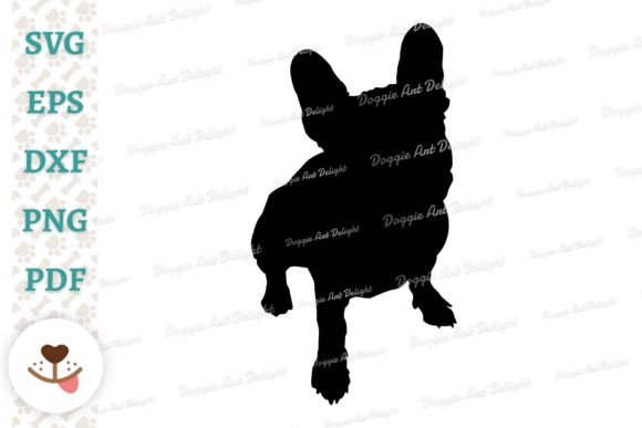 French Bulldog Silhouette Svg Png Dxf