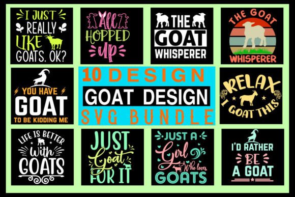 Goat Svg Mini Bundle
