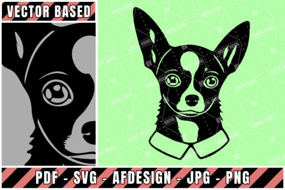 Looking Chihuahua Dog - Vector